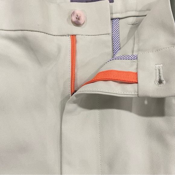 Peter Millar Crown Sport Shorts Mens 40 Bright Green Golf Salem Wicking - Picture 9 of 9